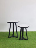 Marble Side Table Set