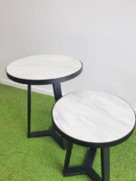 Marble Side Table Set - Image 2